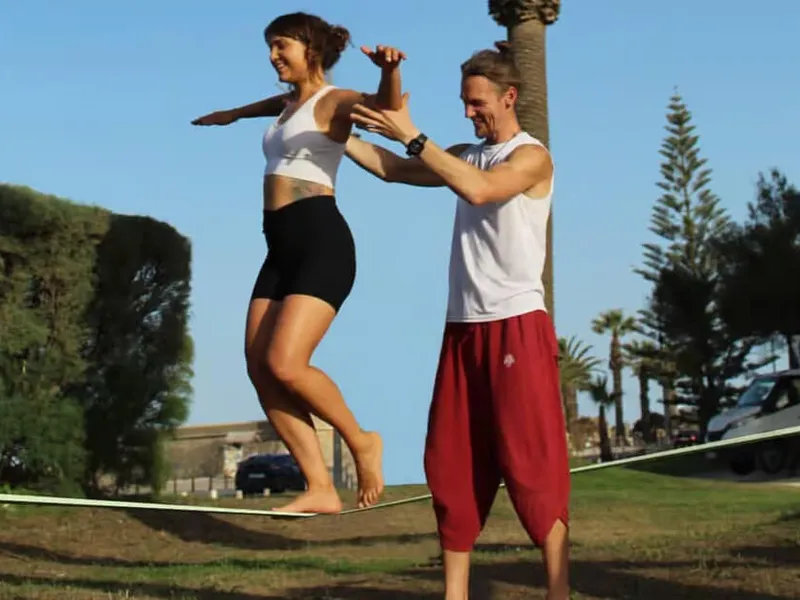 Yoga & Slacklining in Lagos