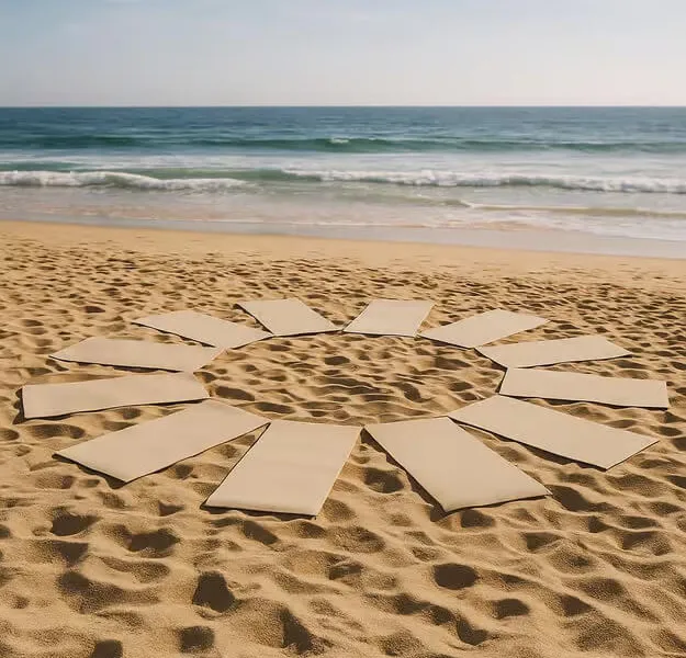 Aqua Pilates in Lisbon, on the Beach